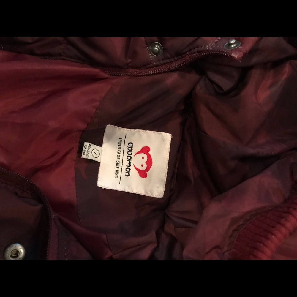Youth boys appaman puffer coat
